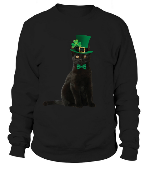 Irish Cat Lovers St Patricks Day T Shirt Sweatshirt Unisex