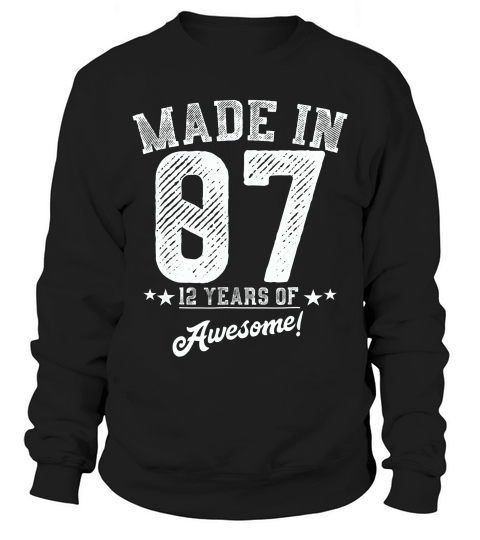Made In 07 12th Birthday Gift 12 Years Old Bday Gift T-shirt Sweatshirt Unisex