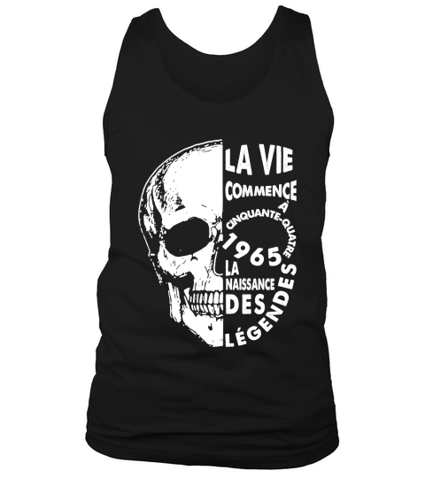 1965 Crâne Légendes Tank Top Unisex
