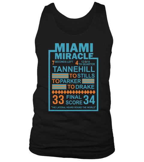 The Miami Miracle Comeback Tank Top Unisex