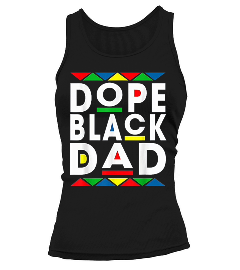 Dope Black Dad Tank top Woman