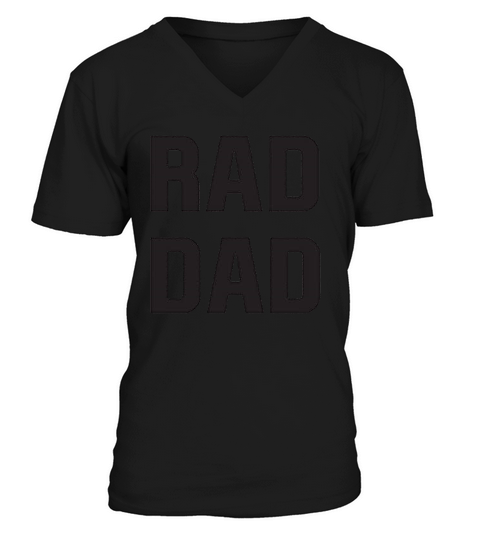 Nuffsaid Ultimate Rad Dad V-Neck T-shirt