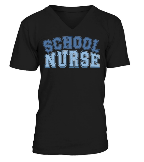 school nurse 1 V-Neck T-shirt