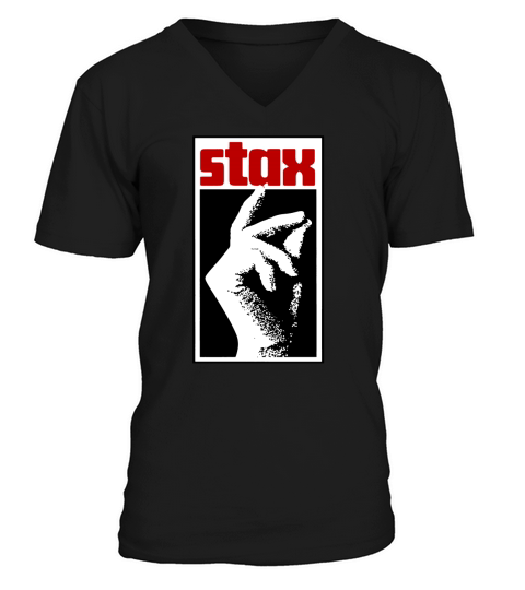 Stax Records Hand V-Neck T-shirt