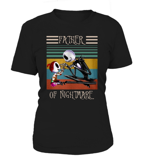 Jack Skellington Father of nightmare vintage shirt Women's T-Shirt