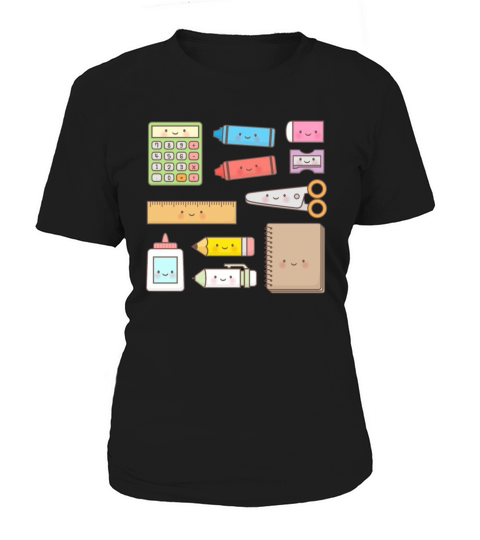kawaii school supplies back to school Women's T-Shirt
