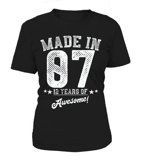 Made In 07 12th Birthday Gift 12 Years Old Bday Gift T-shirt Women's T-Shirt