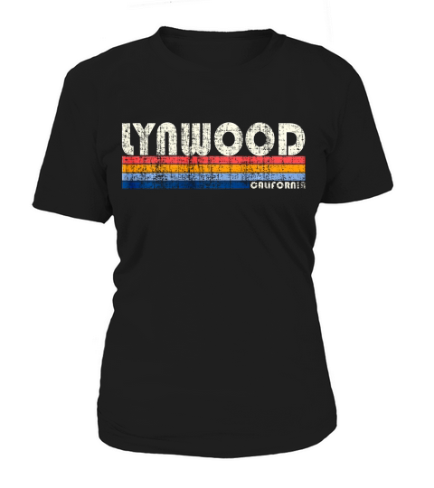 Vintage 70s 80s Style Lynwood Ca  T-shirt Women's T-Shirt
