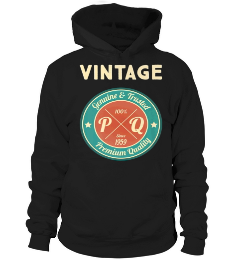 60th Birthday Gift Idea Vintage 1959 Women Men Hoodie Unisex