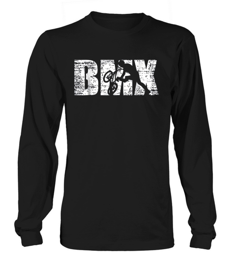 Cool Distressed Bmx For Bmx Riders Long sleeved Unisex