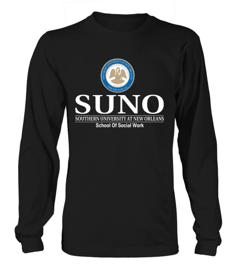 Southern University At New Orleans School Of Social Work Long sleeved Unisex