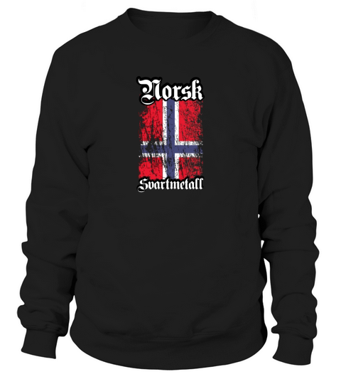 Norwegian Black Metal - Norsk Svartmetall - T Shirt Sweatshirt Unisex
