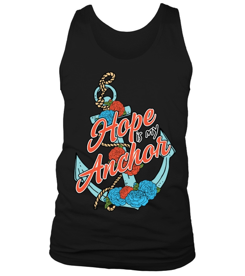 Hope is my Anchor Christian Tank Top Unisex