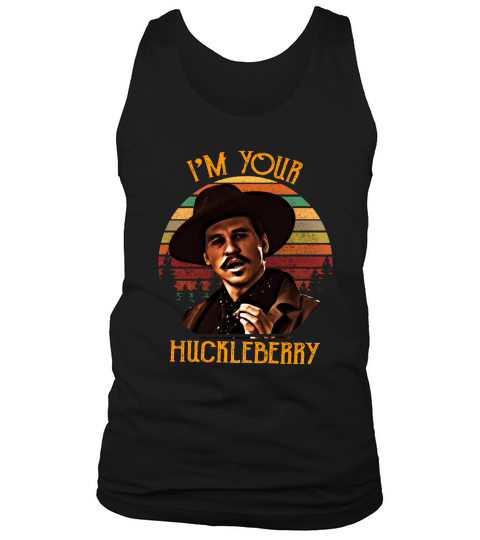 IM YOUR HUCKLEBERRY Vintage Sun Retro Tank Top Unisex
