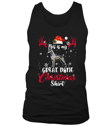 This Is My Greatdane Christmas Tank Top Unisex