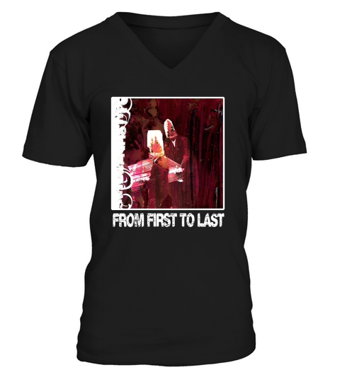 Retro From First To Last Band Unisex T-Shirt V-Neck T-shirt