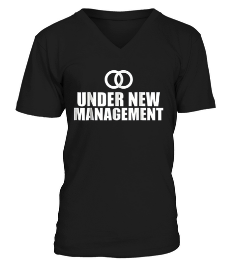 Under New Management V-Neck T-shirt