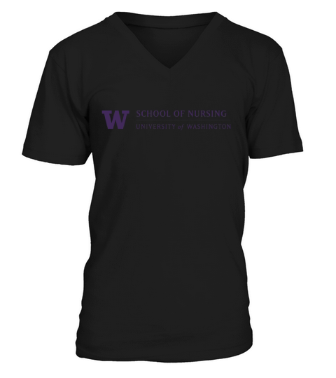 University of Washington School of Nursing. V-Neck T-shirt
