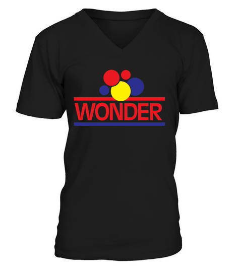 VINTAGE WONDER BREAD V-Neck T-shirt