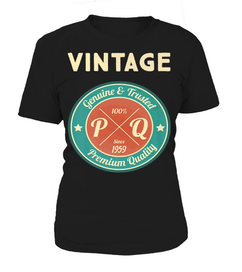 60th Birthday Gift Idea Vintage 1959 Women Men Women's T-Shirt