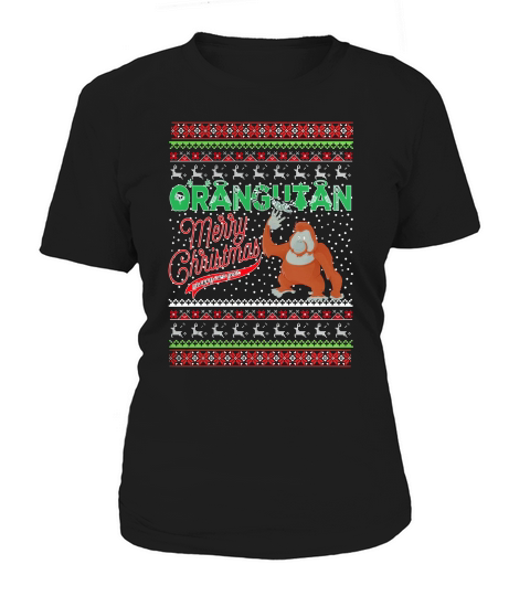 Orangutan Christmas Day Women's T-Shirt
