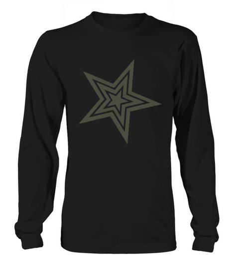 Dirty Couture Star T-Shirt Long sleeved Unisex