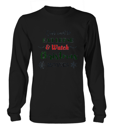Funny Norwegian Norwegian Lefse And Christmas Movies Long sleeved Unisex