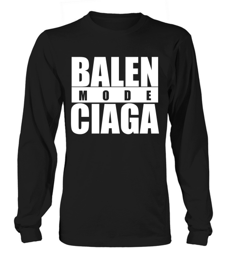 Mode Balenciaga Funny Long sleeved Unisex
