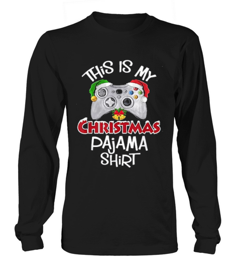 This Is My Christmas  Santa Hat Gamer Video Game Long sleeved Unisex