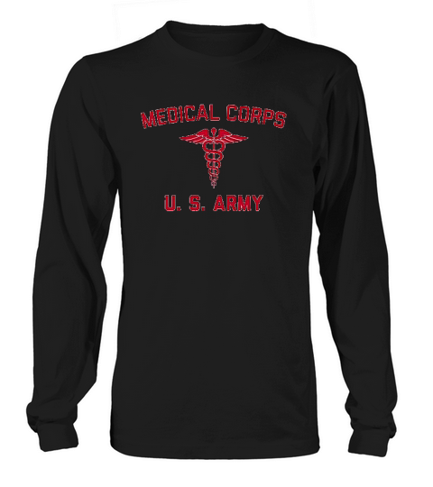 Us Army Medical Corp Long sleeved Unisex