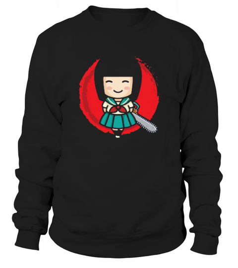 Chainsaw Girl I Punk I Goth I Horror Fan I Horror Sweatshirt Unisex