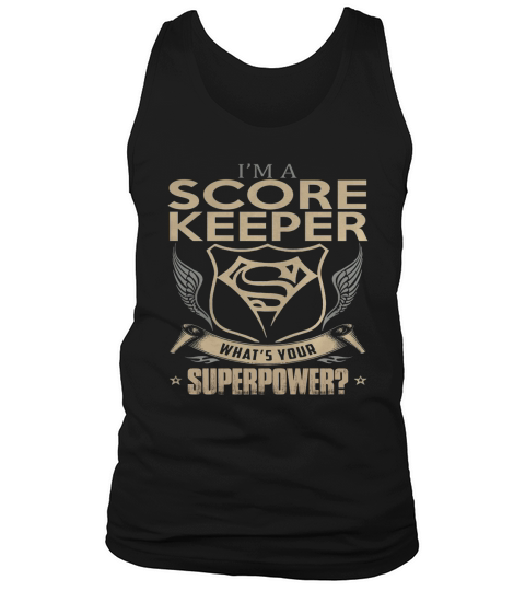 SCORE KEEPER Tank Top Unisex