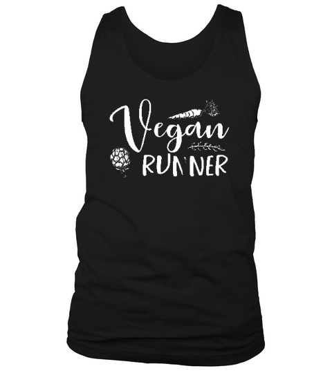 Vegan Runner Plant Based Athlete Marathon Tank Top Unisex