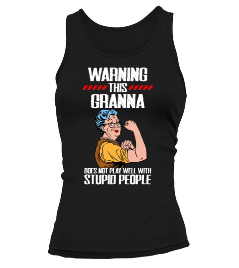 Grandma Gift Warning This Granna Tank top Woman
