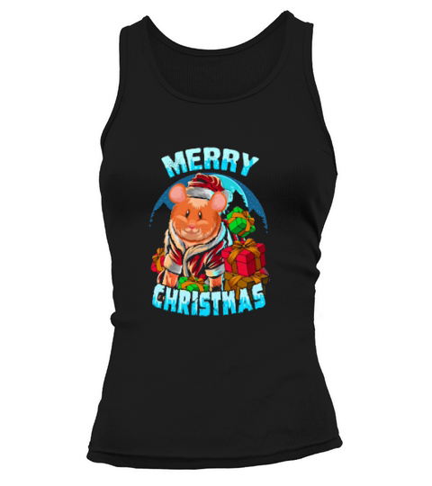 Hamster Santa Tank top Woman