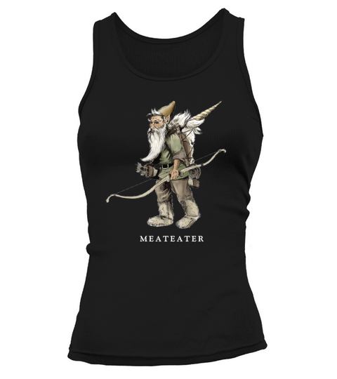 Meateater Gnome Packing Out A Unicorn Funny Tank top Woman