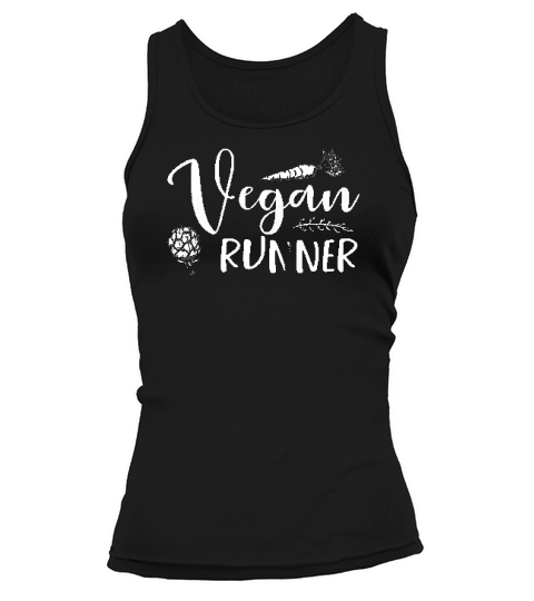 Vegan Runner Plant Based Athlete Marathon Tank top Woman