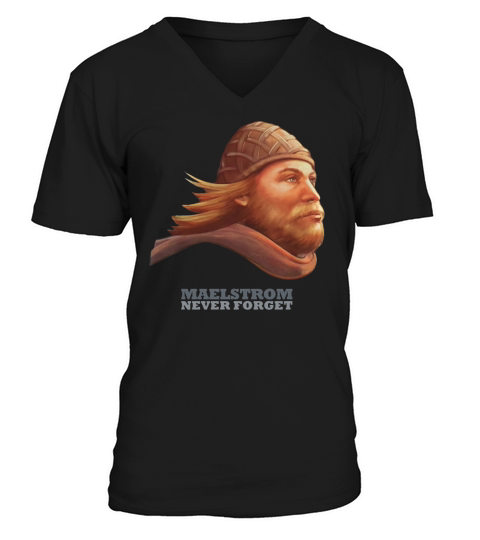Maelstrom Viking - Epcot - Norway - &amp;amp;quot;never Forget&amp;amp;quot; V-Neck T-shirt