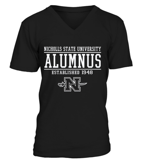 Nicholls State Alumnus V-Neck T-shirt