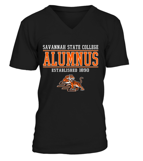 Savannah State college Alumnus establised 1890 V-Neck T-shirt