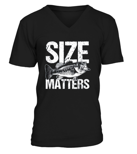 Size Fish Matters V-Neck T-shirt