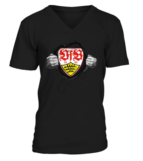 VfB Stuttgart V-Neck T-shirt