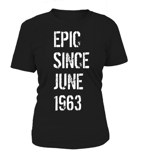 56 Year Old Gift For Men Women Born June 1963 Women's T-Shirt