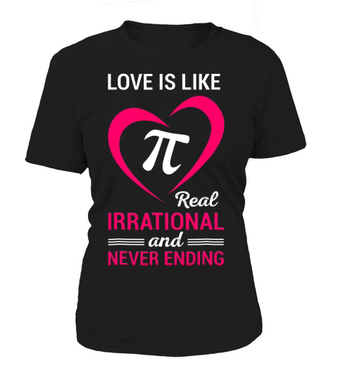 Math Science Love Is Like Pi Gift T-shirt Women's T-Shirt