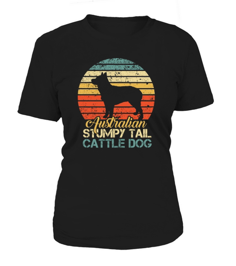 VINTAGE AUSTRALIAN STUMPY TAIL CATTLE DOG Women's T-Shirt