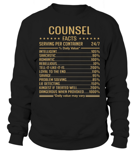 Counsel Sweatshirt Unisex