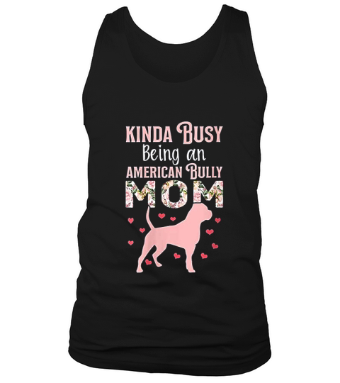 American Bully Mom Pitty Pitties Bulldog Mama Gift Tank Top Unisex