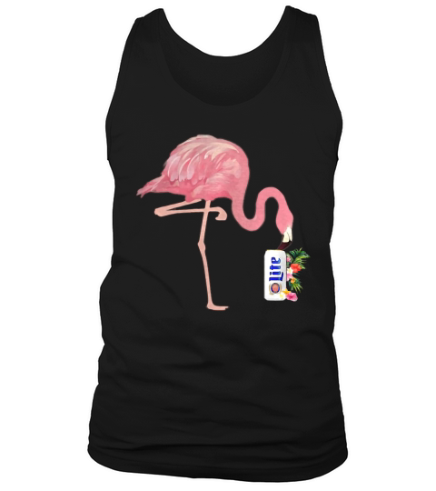 Miller Lite Pink Bird shirt Tank Top Unisex