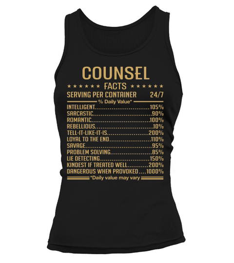 Counsel Tank top Woman