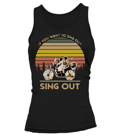 Harold and Maude if you want to sing out sing out retro shirt Tank top Woman